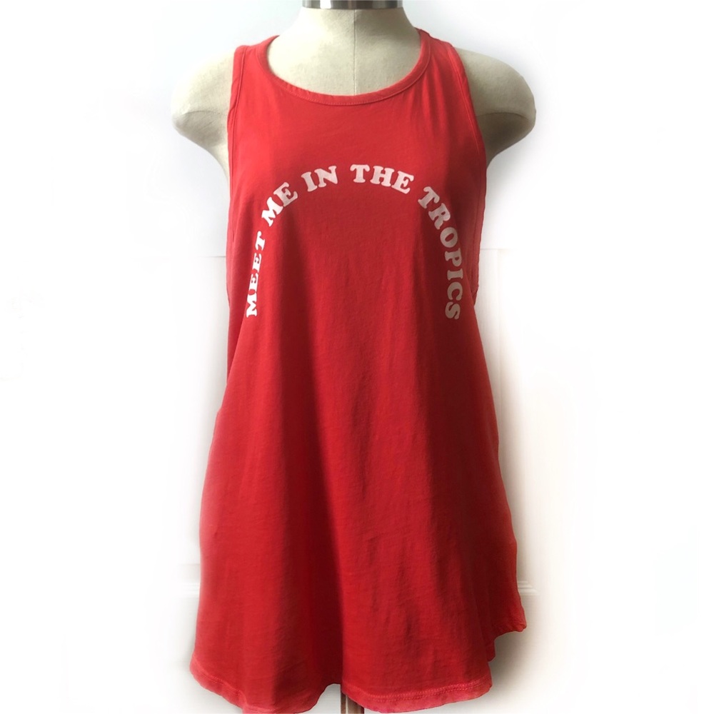 Billabong Meet Me In The Tropics Racer back Tank L